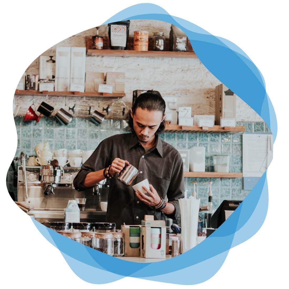 Caféer og restauranter